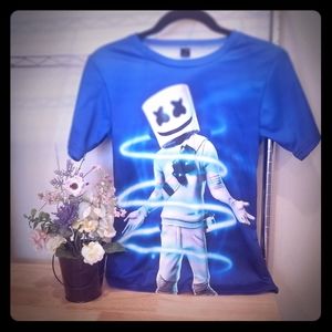 NEW 💙W/O TAGS💙MARSHMELLO SHIRT Adult Small/kids